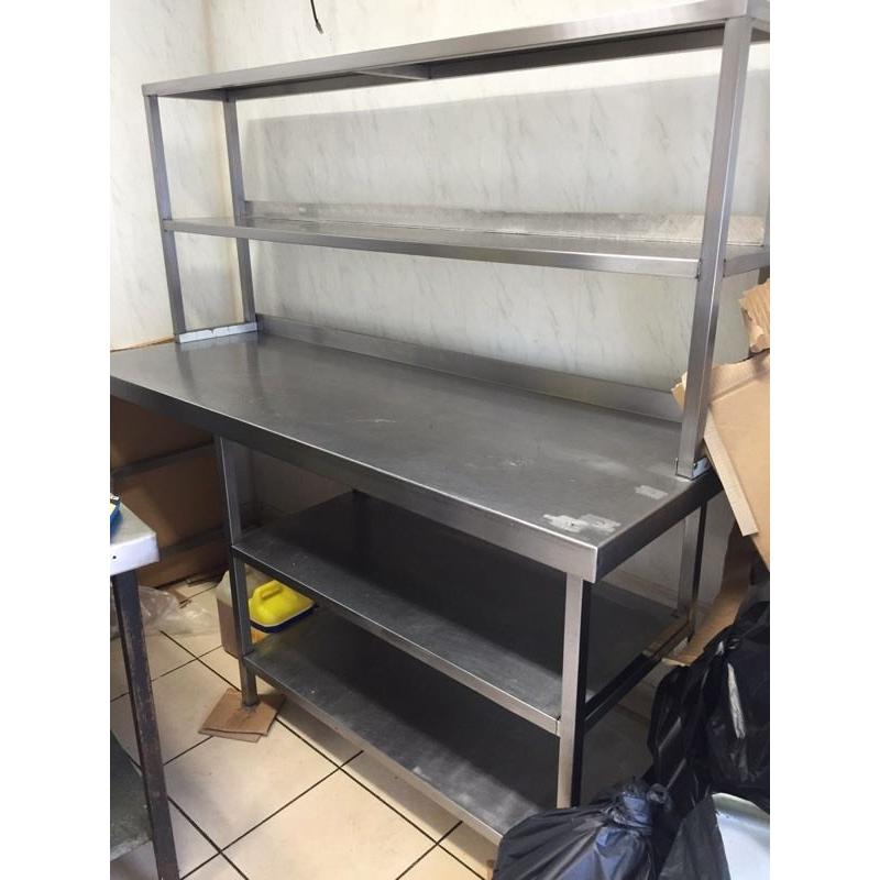 Stainless steel table