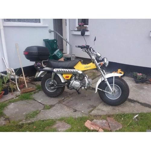 Skyteam 125 t rex motorcycle
