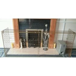 Extendable Fire Guard - folds flat for storage