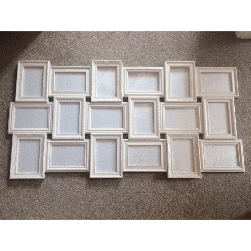 White photo frame