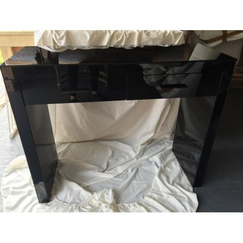 Black glass dressing table £100 plus 2 matching bedside tables £100 or ALL 3 ITEMS FOR £175!!!