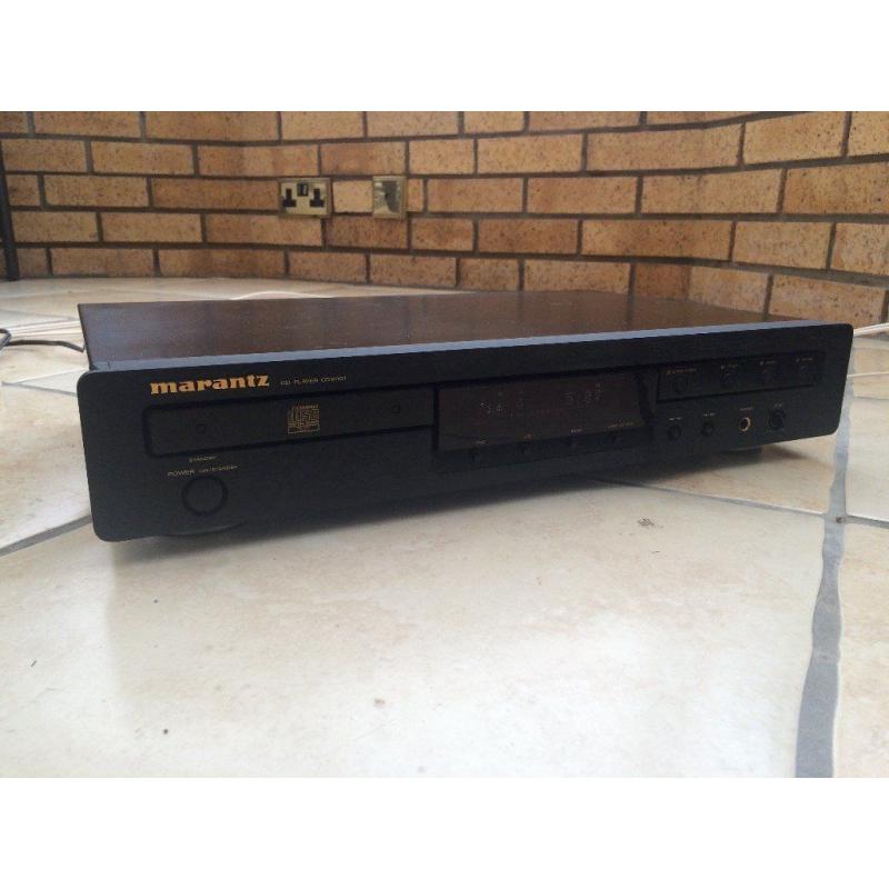Marantz stereo amplifier CD player and Wharfedale speakers for sale