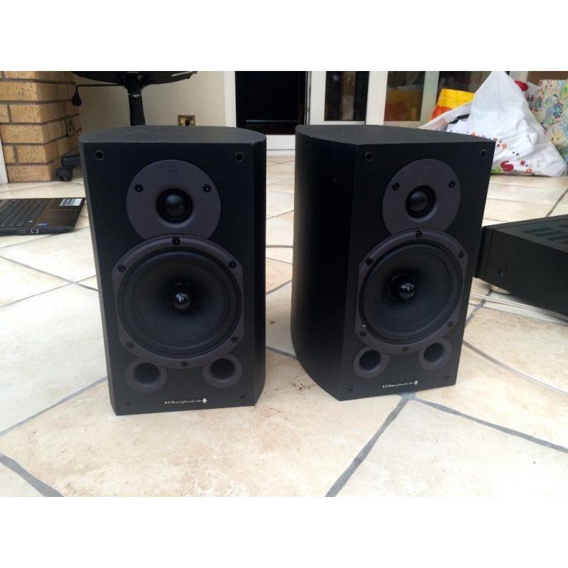Marantz stereo amplifier CD player and Wharfedale speakers for sale