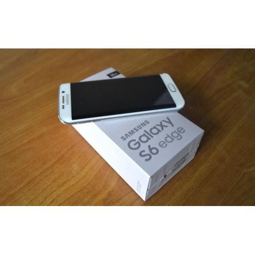 SAMSUNG GALAXY S6 EDGE SM-G925F 32GB WHITE,FACTORY UNLOCKED,AS NEW CONDITION,COMES BOXED AS NEW