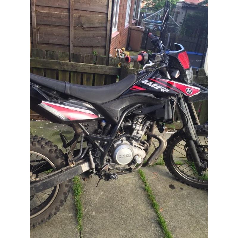 Yamaha wr 125 59 plate