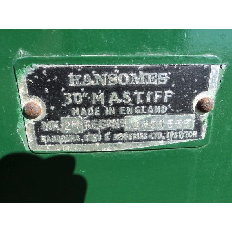 Ransomes Mastiff 30