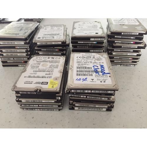 Joblot of 43 IDE&SATA Laptop hard drives