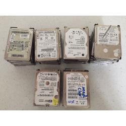 Joblot of 43 IDE&SATA Laptop hard drives