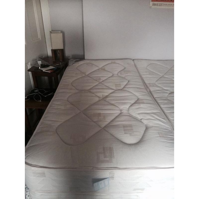 Two Single Beds & Two Single Mattresses for Sale