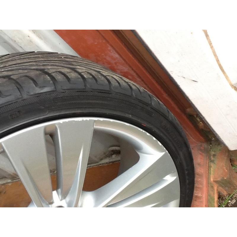 Vw Transporter Alloys 20" with tyres x 4