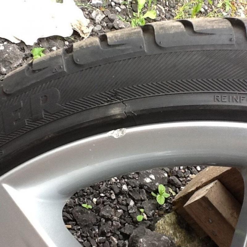 Vw Transporter Alloys 20" with tyres x 4