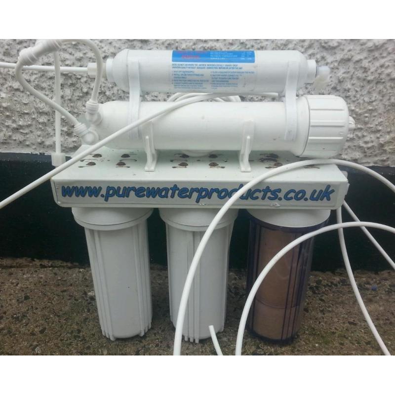 5 stage Ro system fish and accessories