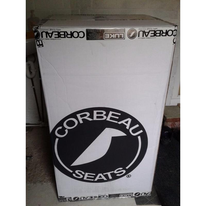 Corbeau Forza bucket, racing seat, rally seat New in Box