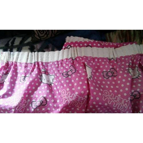Hello kitty curtains