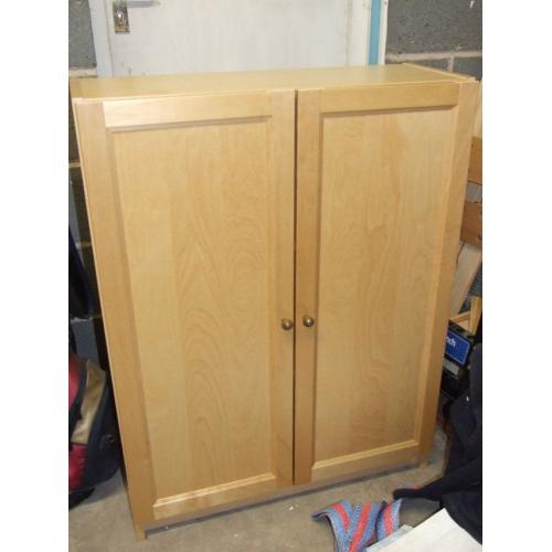 Light oak cupboard