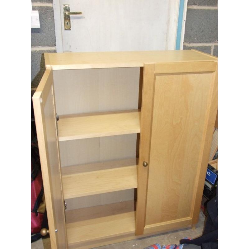 Light oak cupboard