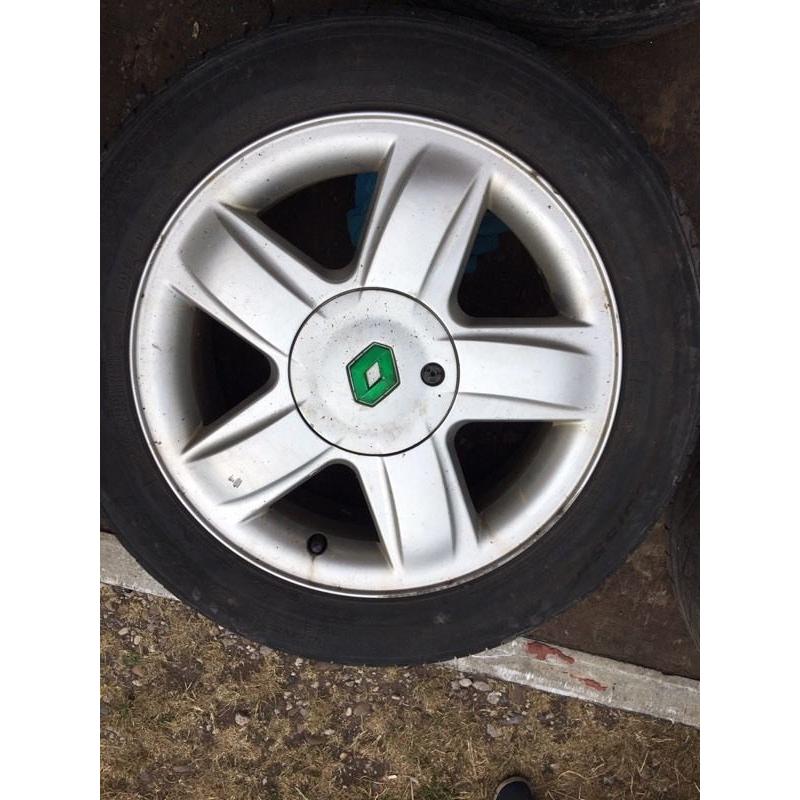 Clio 15" alloys
