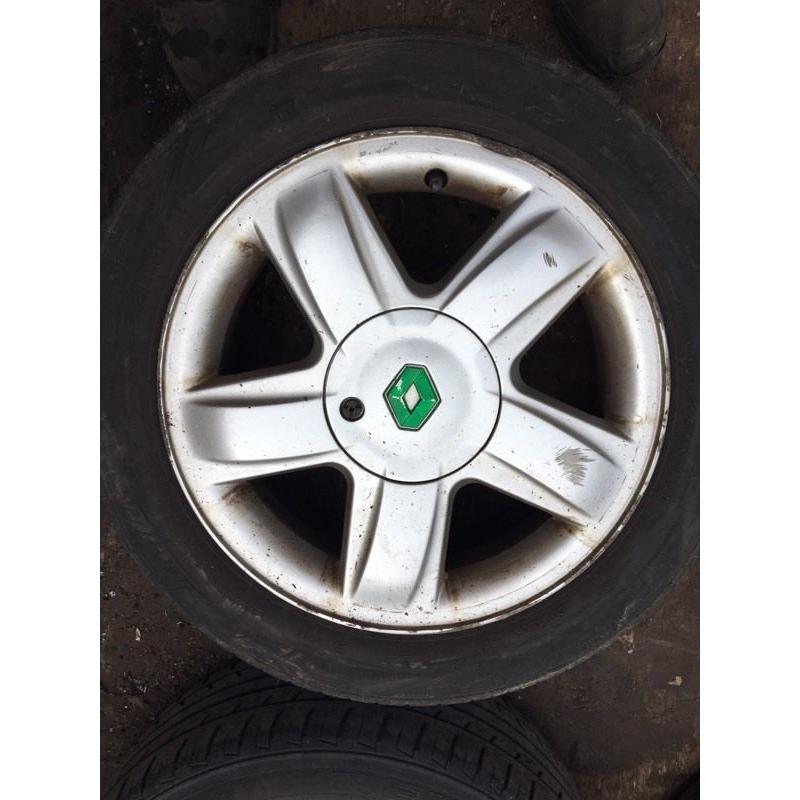 Clio 15" alloys