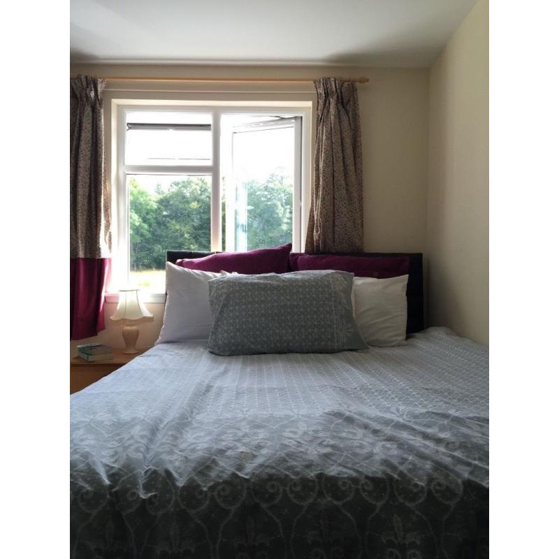 King Size Duvan bed, headboard and mattress