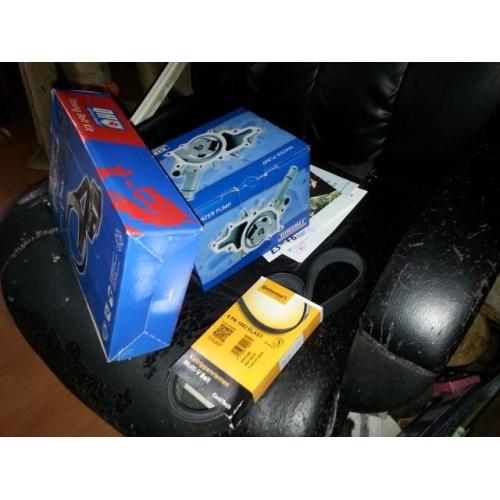 water pump/timing belt ford fiesta