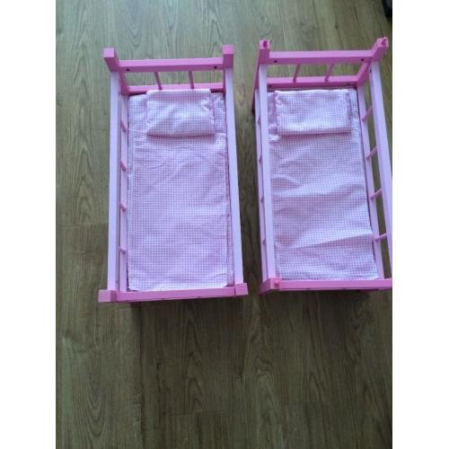 Pink Dolls Bunk Bed / Cot