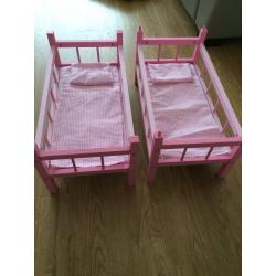 Pink Dolls Bunk Bed / Cot