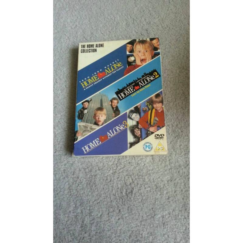 Home Alone box set DVDs !