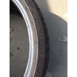 Nearly new 265/30/19 tyre (part worn, Bmw, Audi, alloy, tyres)