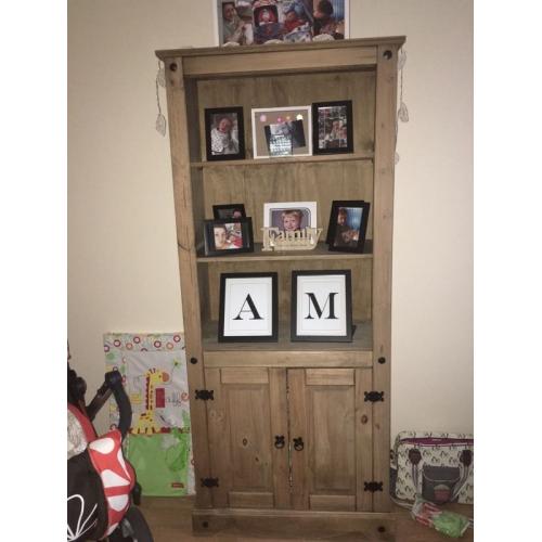 Mexican pine bookcase
