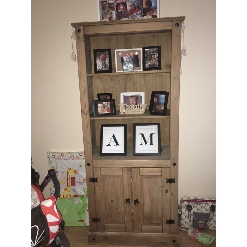 Mexican pine bookcase