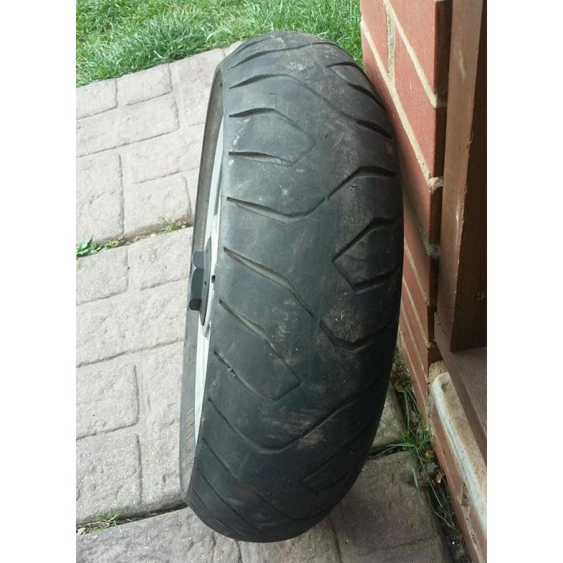 piaggio nrg power 2005 wheel with tyre