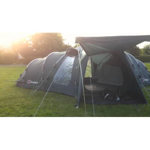 Berghaus torridin 6 man tent stone staffs