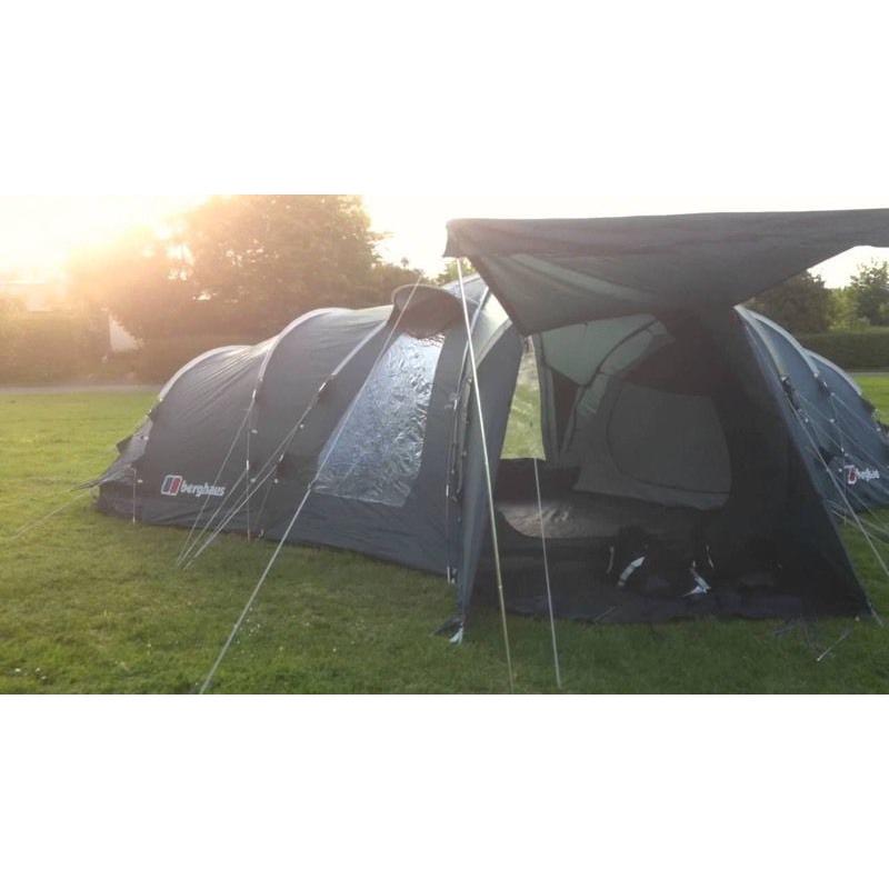 Berghaus torridin 6 man tent stone staffs