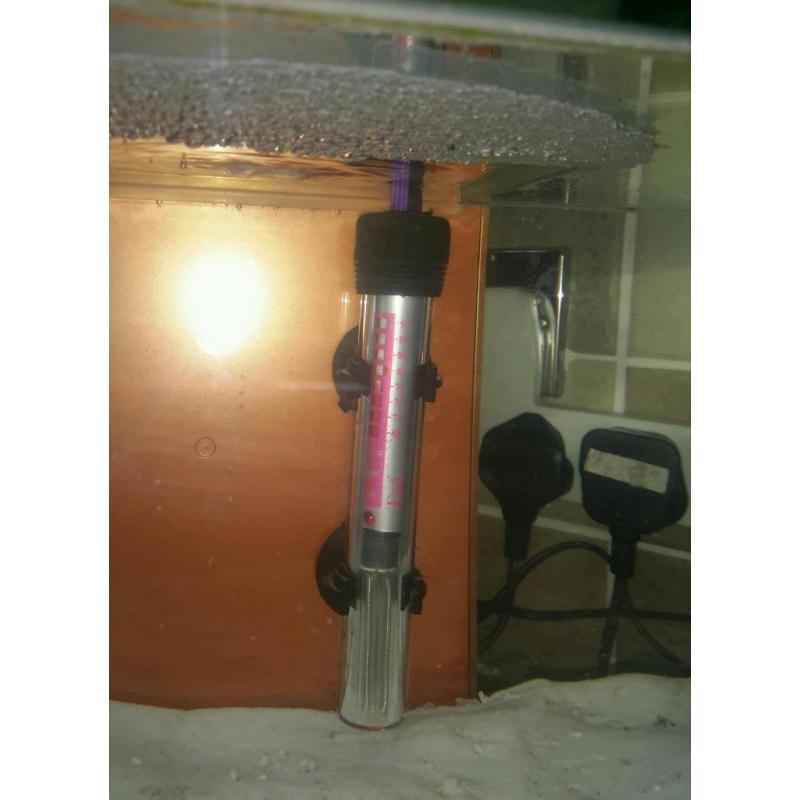 Fluval edge aquarium... stylish 360 view block tank.