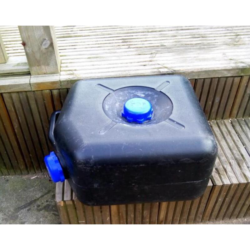 Waste water container.