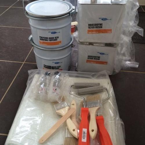 2m x 2m Fibreglass Roof Kit