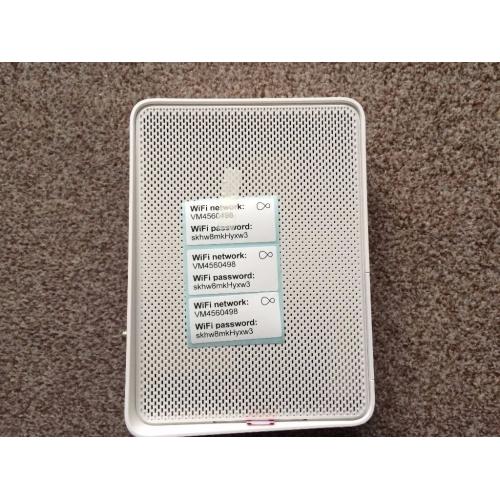 New Virgin Media Hub 3.0 WiFi modem