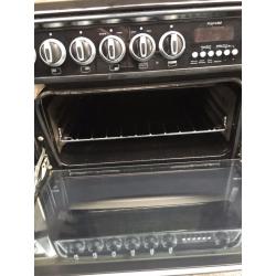 CANNON free standing electric ceramic cooker black 60 cm width fully working order
