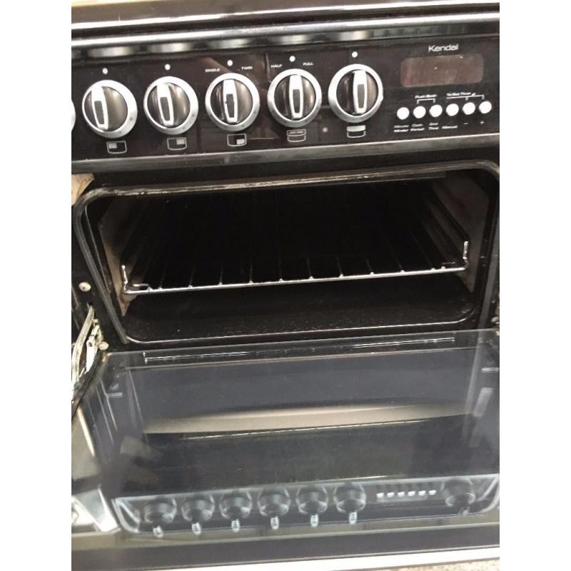 CANNON free standing electric ceramic cooker black 60 cm width fully working order