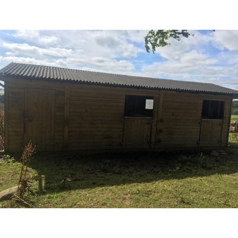 Mobile Stables/Field Shelter