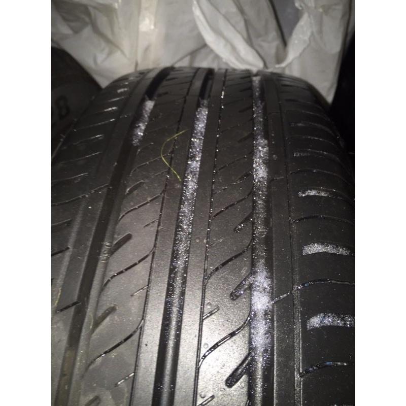 Set of 4stud Vauxhall Astra corsa etc wheels & tyres