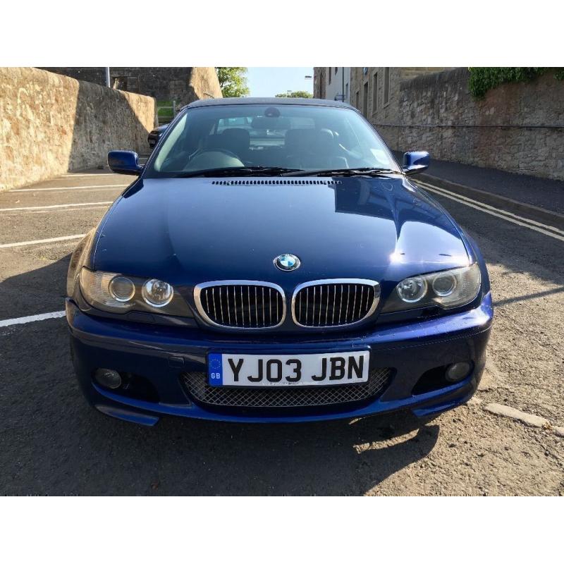 BMW 330 CI CONVERTIBLE M SPORT - FACELIFT MODEL, NICE CAR IN BLUE WITH ALLOYS & LEATHER