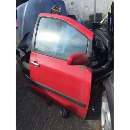 Seat Alhambra sheeran drivers side door red Volkswagen breaking full van