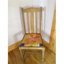 Three Bargain price solid wood chairs