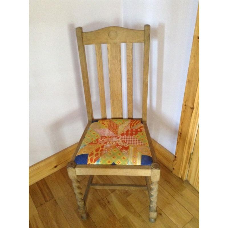 Three Bargain price solid wood chairs