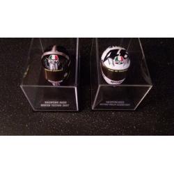Valentino rossi minature helmets