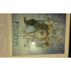 frozen framed wall picture /wall clock