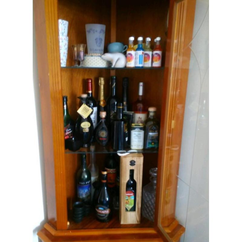 Corner Unit Drinks Cabinet