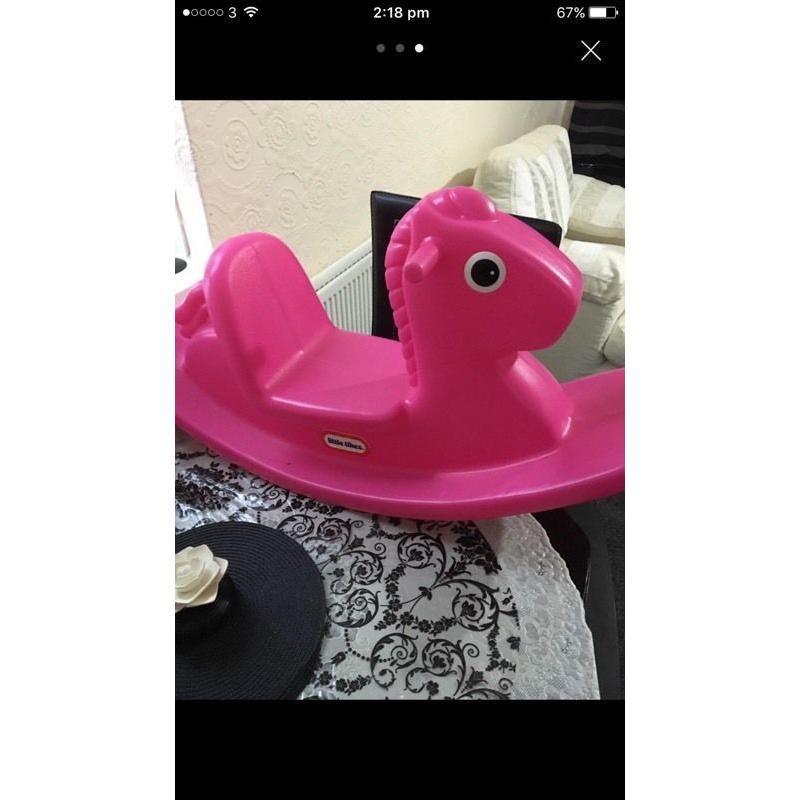 Little tikes horse bounce