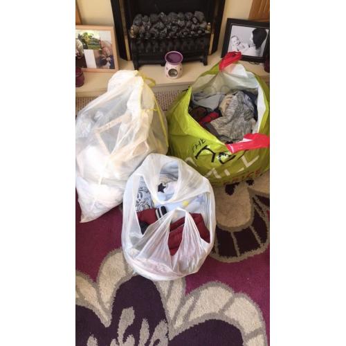 3 big bags of boys clothes